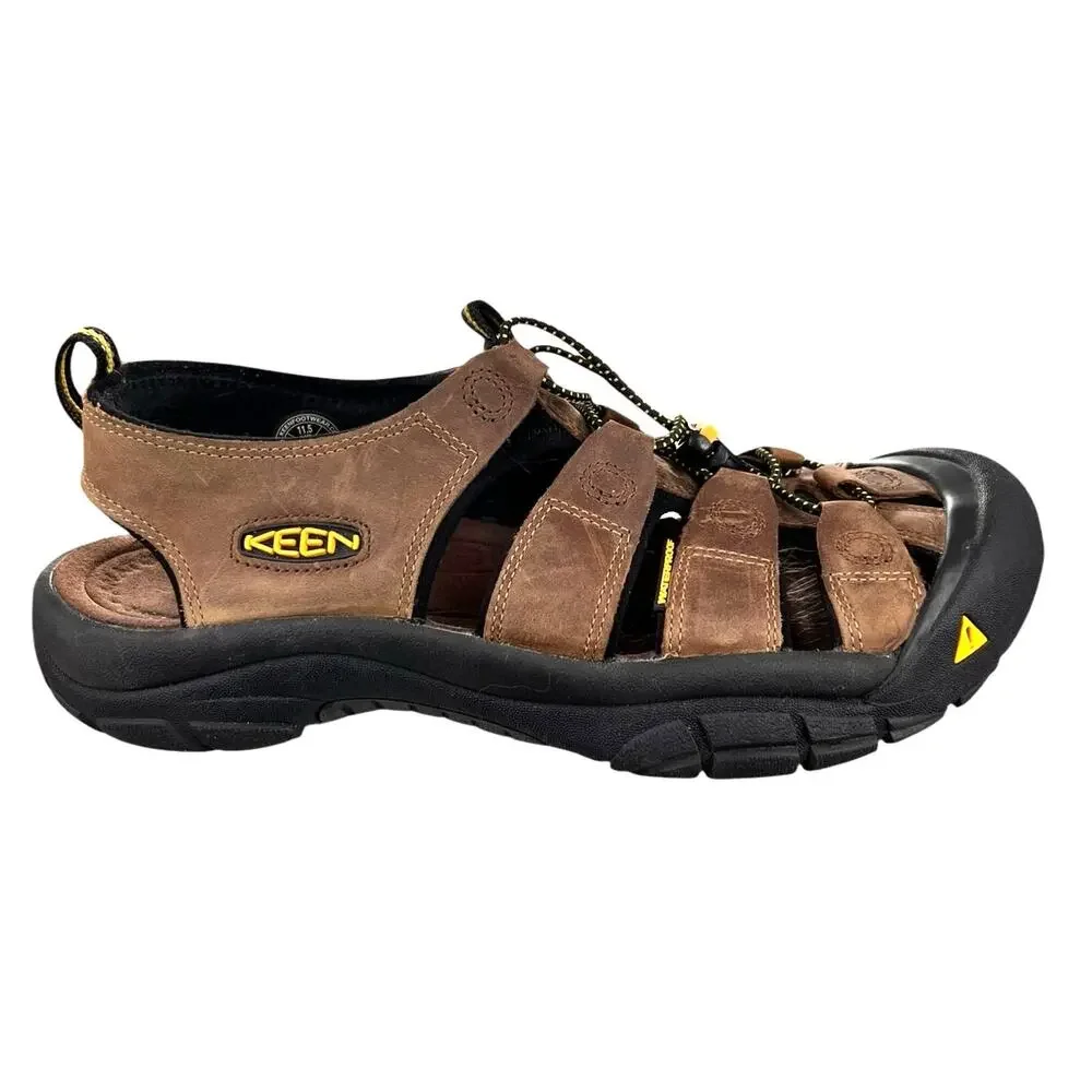 Keen Mens Newport H2 Brown Trail Hiking Sandals Size US 11.5